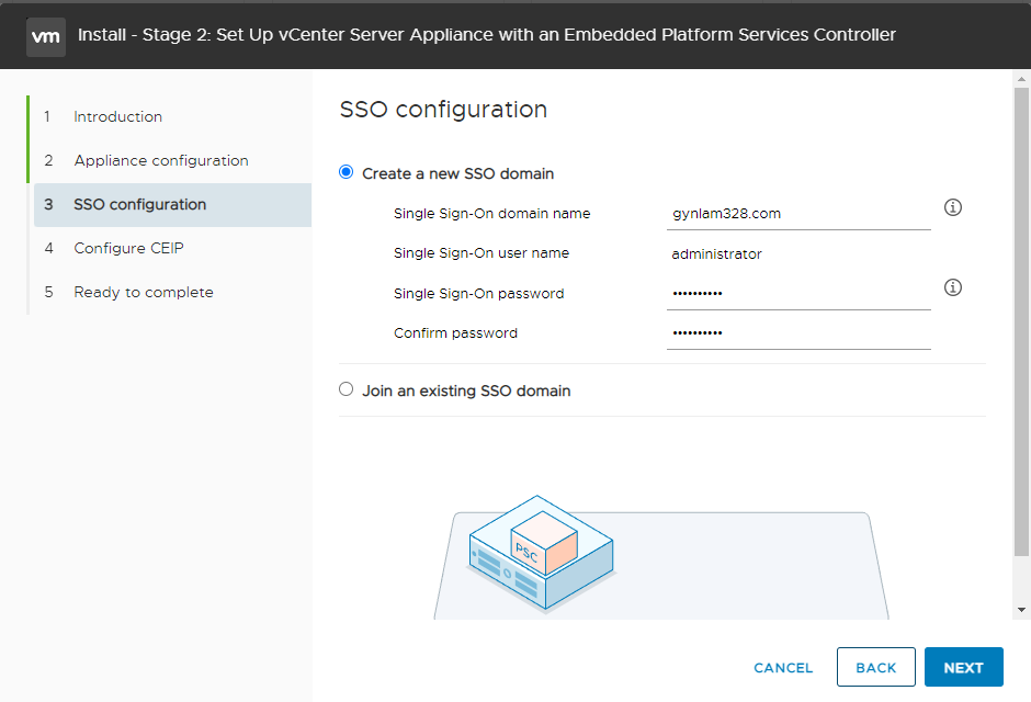 SSO Domain Setup