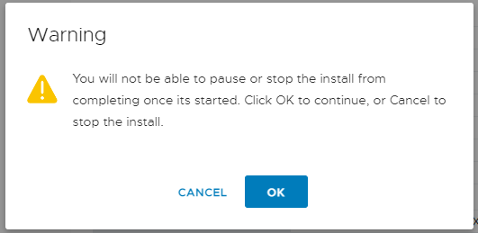 Final Warning Dialog