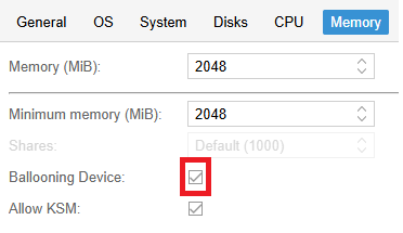 [Source 53] Create VM - Memory Tab