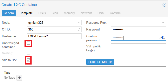 [Source 41] Create CT - General Tab