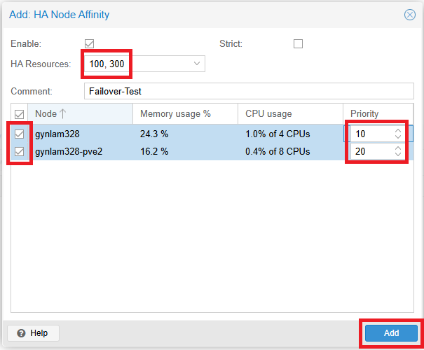 [Source 76] Dialog Add HA Node Affinity